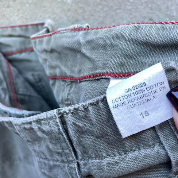 Vintage Khaki Green Cargo Pants - Picture 4 of 6